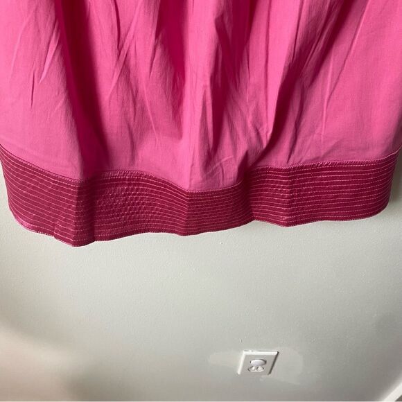 Y2K Solaris Babydoll Cotton Pink Low Back Satin Stretch Mini Dress - Picture 4 of 8
